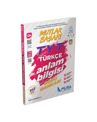 1927 - MB TYT Türkçe Anlam Bilgisi Soru Bankası