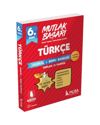 2019 MB 6.Sınıf Türkçe Fasiküller+Soru Bankası