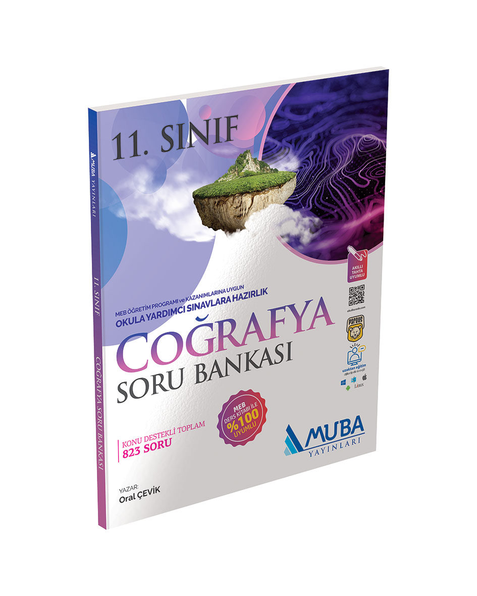 1104 11. Sınıf Coğrafya Soru Bankası
