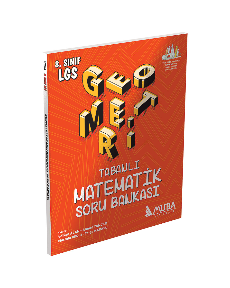 1418 - 8. Sınıf Geometri Tabanlı Matematik Soru Bankası