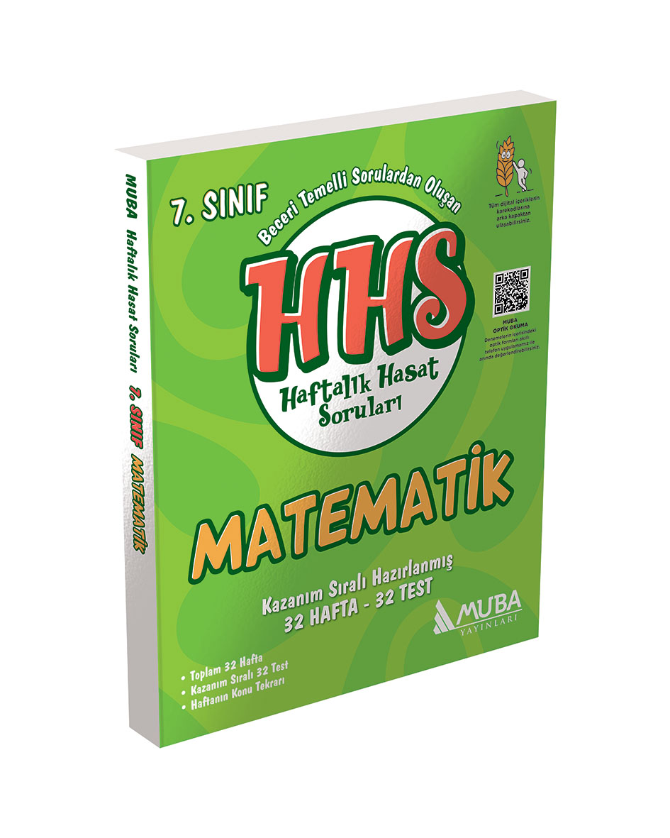 1424 - 7.Sınıf Matematik Haftalık Hasat Soruları (HHS) 1424 - 7.Sınıf Matematik Haftalık Hasat Soruları (HHS)