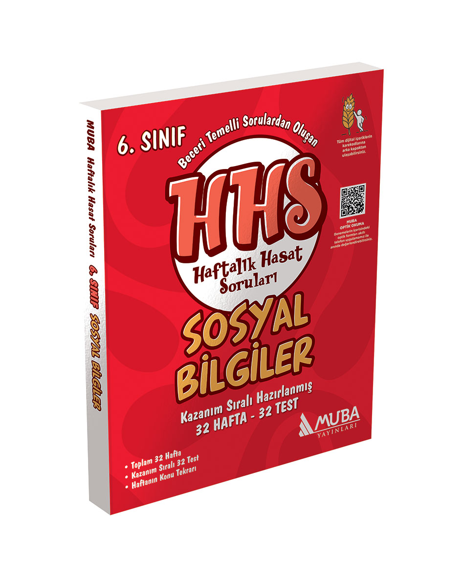 1432 - 6.Sınıf Sosyal Bilgiler Haftalık Hasat Soruları (HHS)