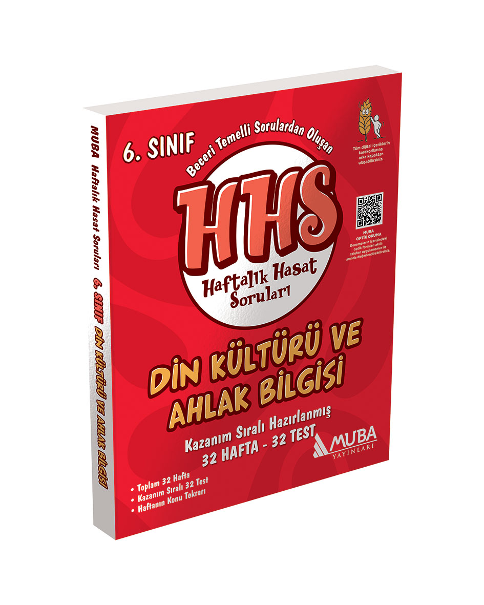 1433 - 6.Sınıf Din Kültürü Haftalık Hasat Soruları (HHS)