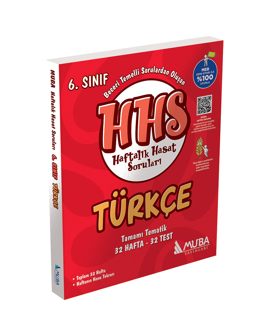 1440 - 6.Sınıf Türkçe Haftalık Hasat Soruları (HHS)