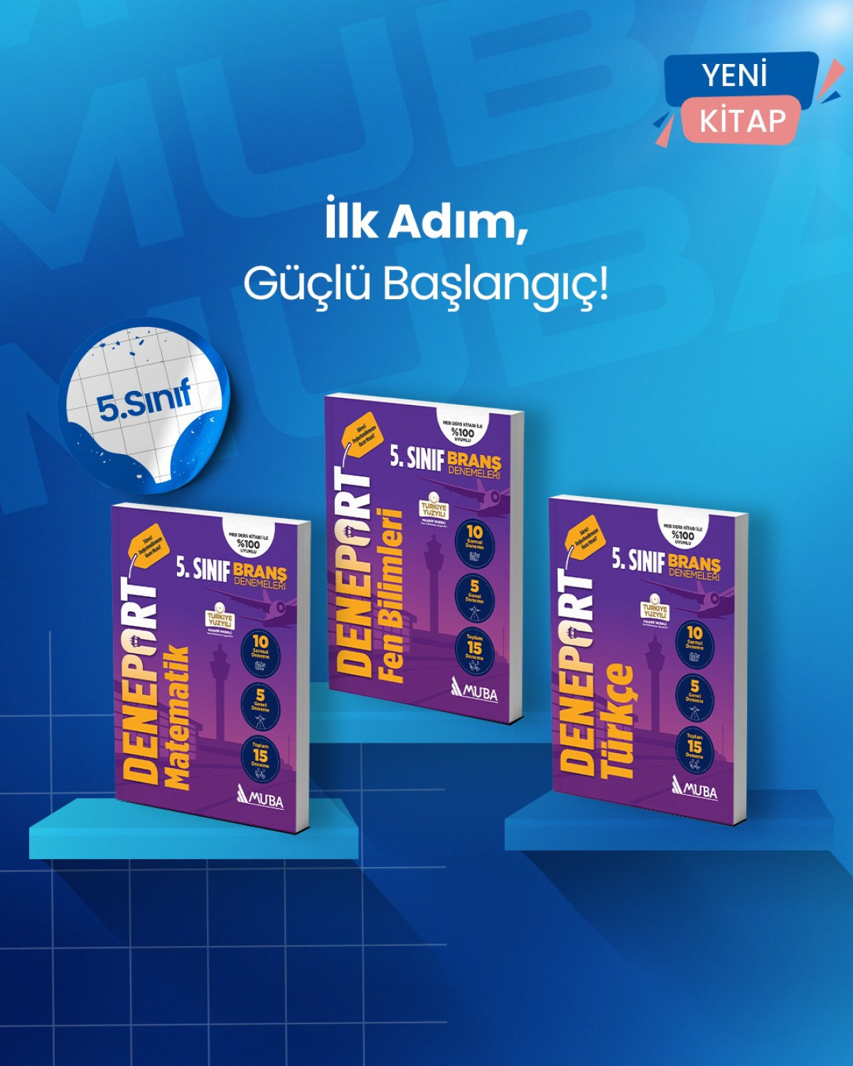 5. Sınıf Türkçe - Matematik ve Fen Bilimleri Deneport Full Set 5. Sınıf Türkçe - Matematik ve Fen Bilimleri Deneport Full Set