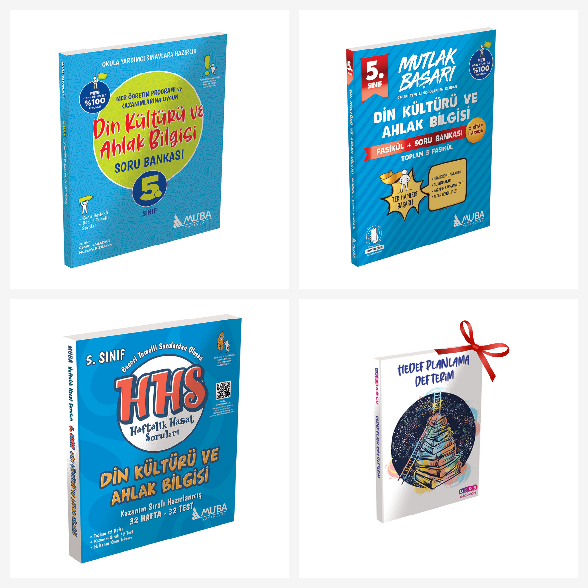 5.Sınıf Din Kültürü ve Ahlak Bilgisi Seti. Hedef Planlama Hediyeli !! 5.Sınıf Din Kültürü ve Ahlak Bilgisi Seti. Hedef Planlama Hediyeli !!