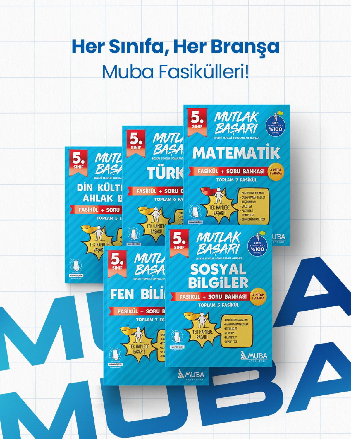 5.Sınıf Fasikül + Soru Bankası Full Set.