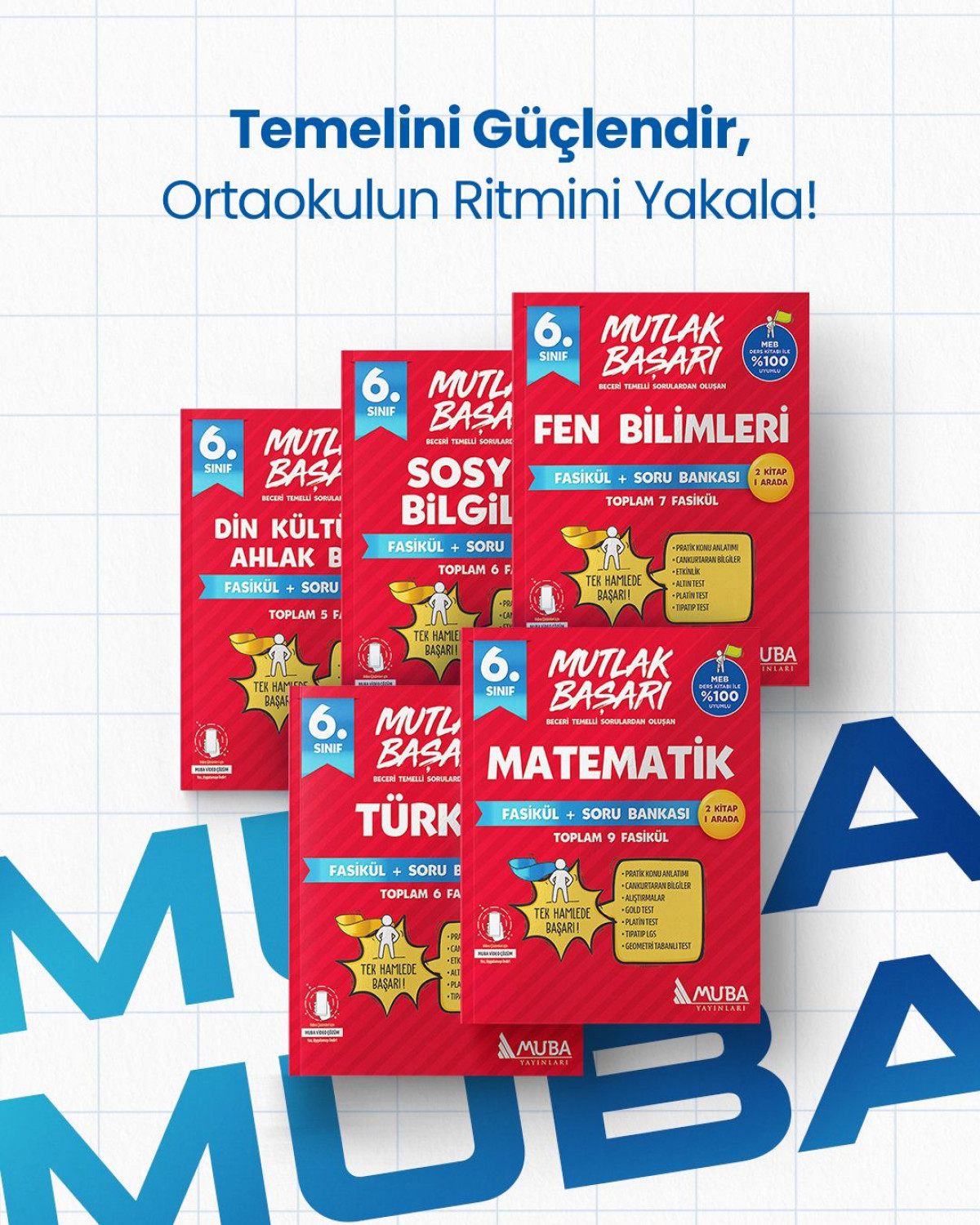 6.Sınıf Fasikül + Soru Bankası Full Set.