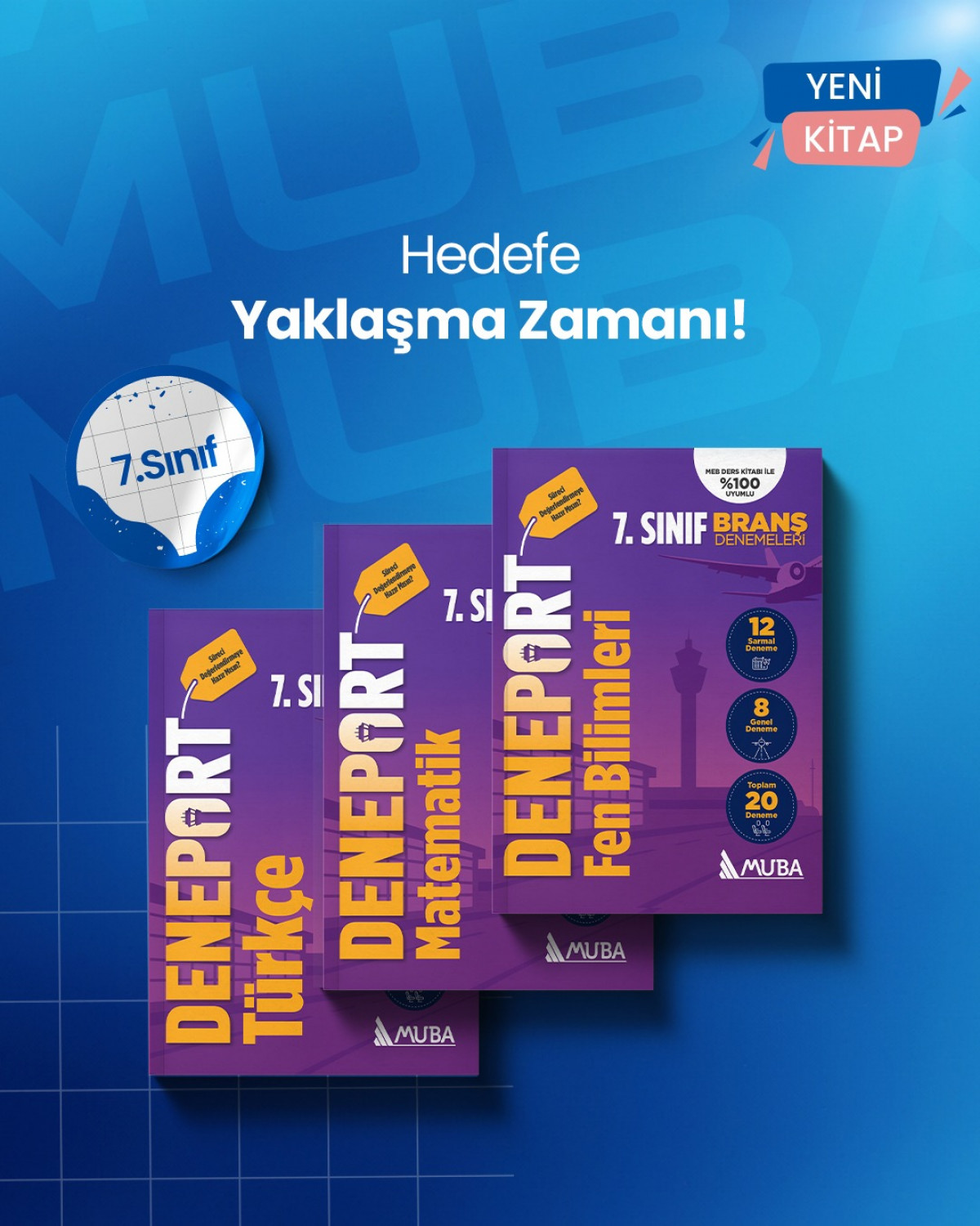 7. Sınıf Türkçe - Matematik ve Fen Bilimleri Deneport Full Set 7. Sınıf Türkçe - Matematik ve Fen Bilimleri Deneport Full Set