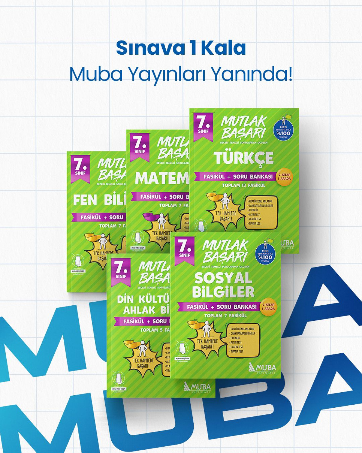 7.Sınıf Fasikül + Soru Bankası Full Set.
