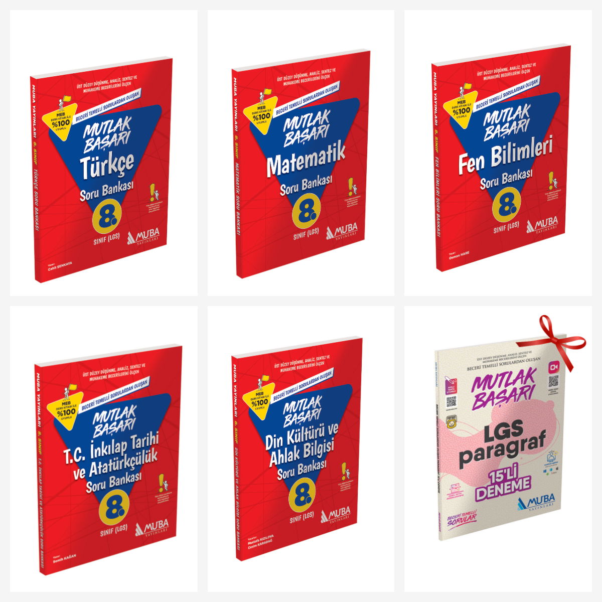 8. Sınıf MB LGS Soru Bankası Full Set. Beceri Temelli S. O. LGS Paragraf 15'li D. Hediyeli!!