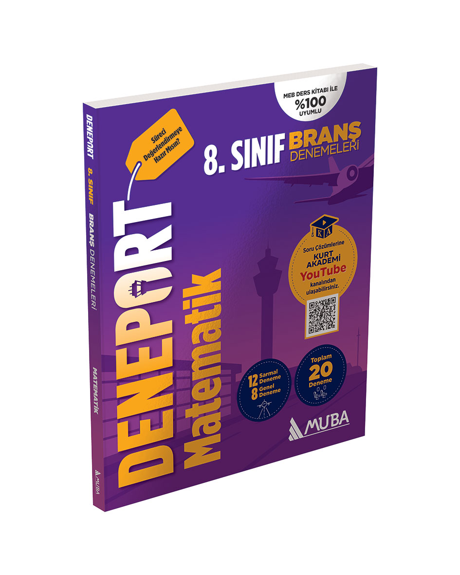 8. Sınıf Türkçe - Matematik ve Fen Bilimleri Deneport Set