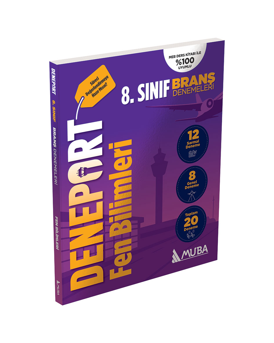 8. Sınıf Türkçe - Matematik ve Fen Bilimleri Deneport Set 8. Sınıf Türkçe - Matematik ve Fen Bilimleri Deneport Set