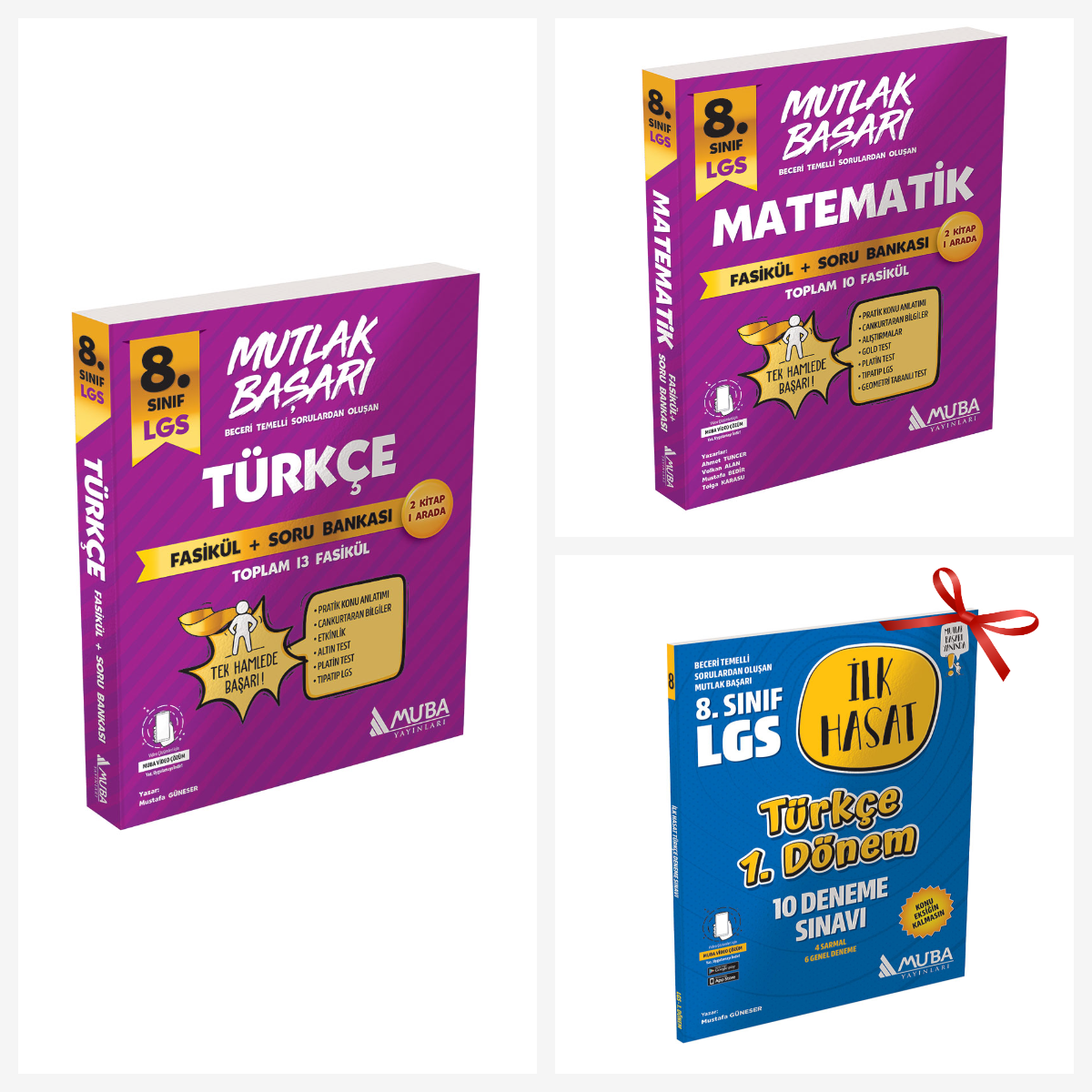 8.Sınıf Türkçe ve Matematik Fasikül + Soru Bankası Seti. Türkçe İlk Hasat 10 Deneme S.1.Dönem Hediyeli!! 8.Sınıf Türkçe ve Matematik Fasikül + Soru Bankası Seti. Türkçe İlk Hasat 10 Deneme S.1.Dönem Hediyeli!!
