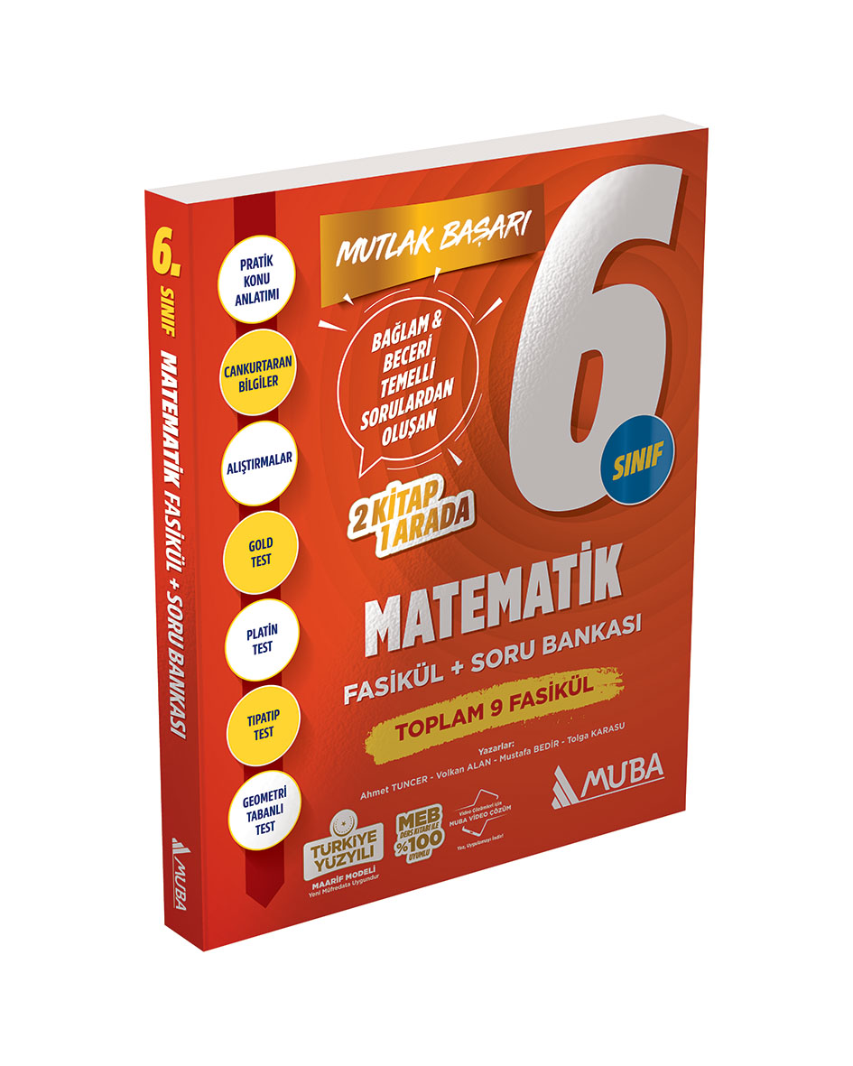 FSK6001 MB 6.Sınıf Matematik Fasikül+Soru Bankası