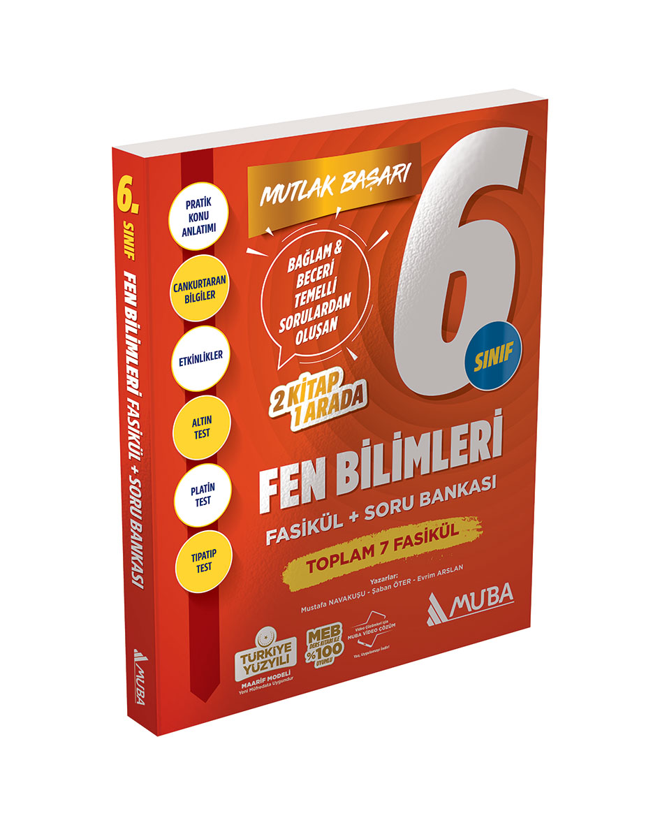 FSK6003 MB 6.Sınıf Fen Bilimleri Fasikül + Soru Bankası FSK6003 MB 6.Sınıf Fen Bilimleri Fasikül + Soru Bankası