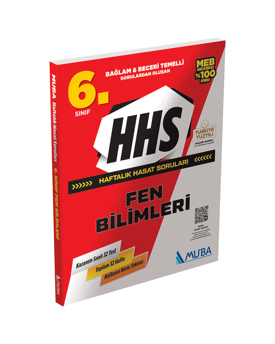 HHS6003 - 6.Sınıf Fen Bilimleri Haftalık Hasat Soruları (HHS)