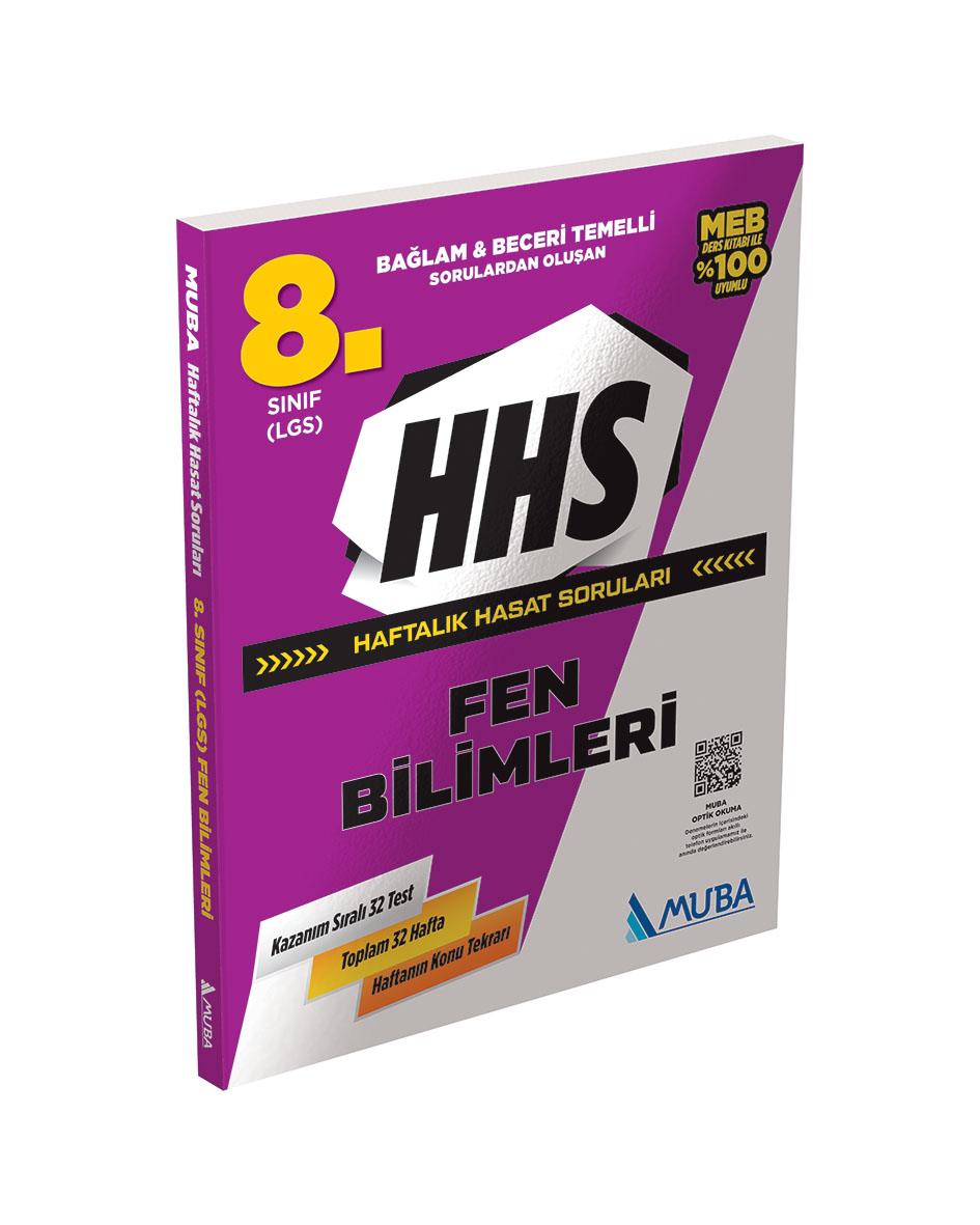 HHS8003 8.Sınıf Fen Bilimleri Haftalık Hasat Soruları (HHS) HHS8003 8.Sınıf Fen Bilimleri Haftalık Hasat Soruları (HHS)