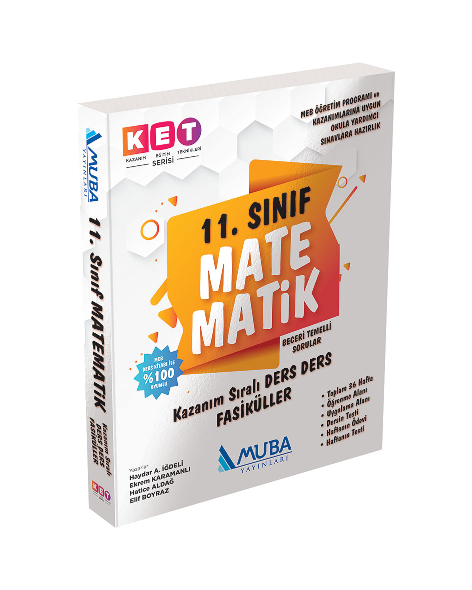 KET 11.sınıf Matematik Defter Ve Kitabı