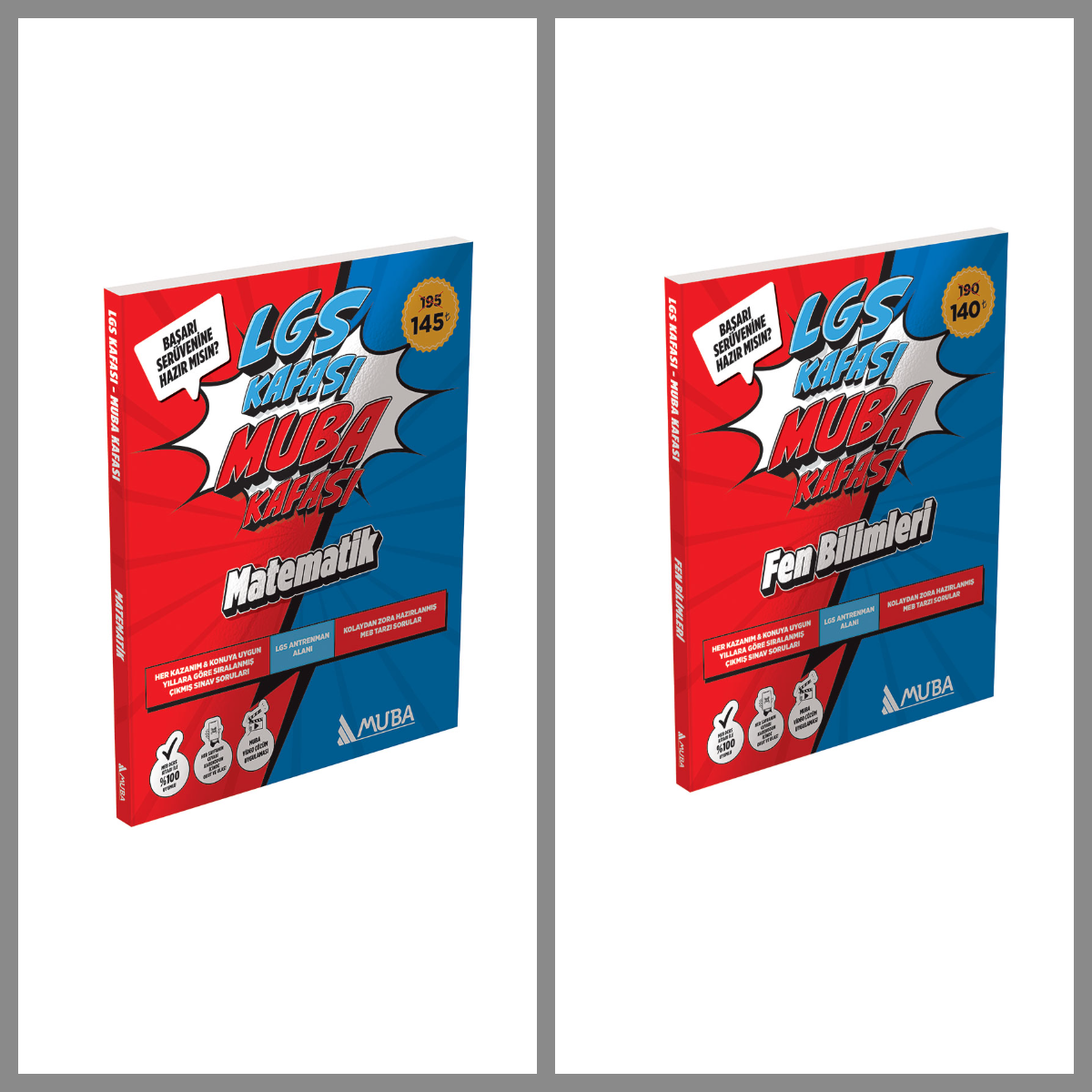 LGS KAFASI - MUBA KAFASI Matematik ve Fen Bilimleri Set Soru Bankası !!!