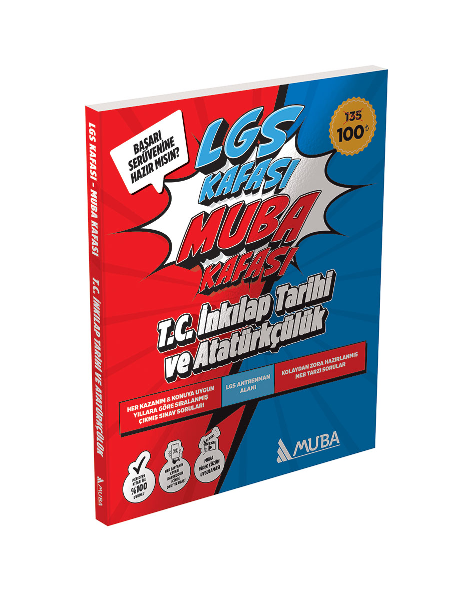 LGS KAFASI - MUBA KAFASI Türkçe - Matematik - Fen B. ve İnkılap T. Set Soru Bankası !!! LGS KAFASI - MUBA KAFASI Türkçe - Matematik - Fen B. ve İnkılap T. Set Soru Bankası !!!