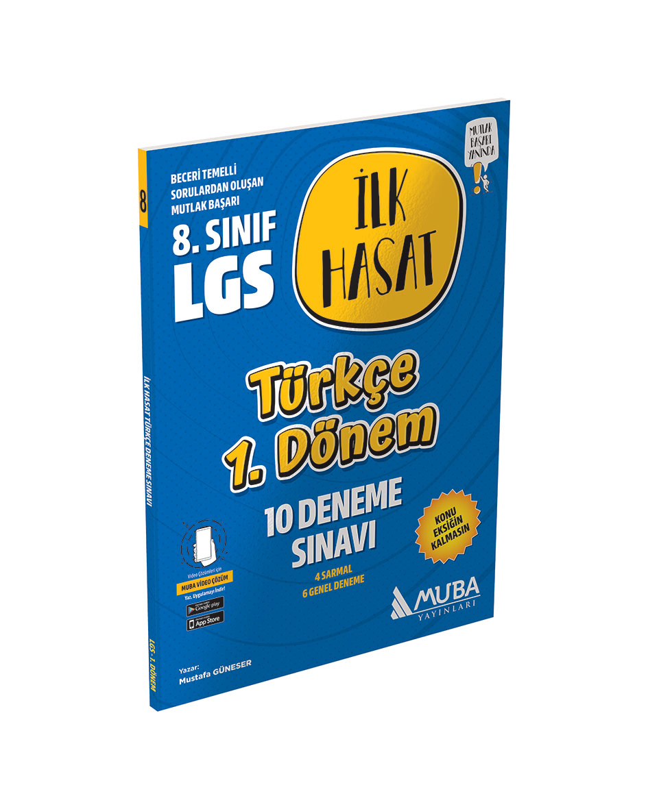 LGS Türkçe İlk Hasat 10 Deneme Sınavı (1.Dönem)