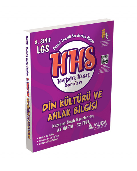 1423 - 8.Sınıf Din Kültürü Haftalık Hasat Soruları (HHS)