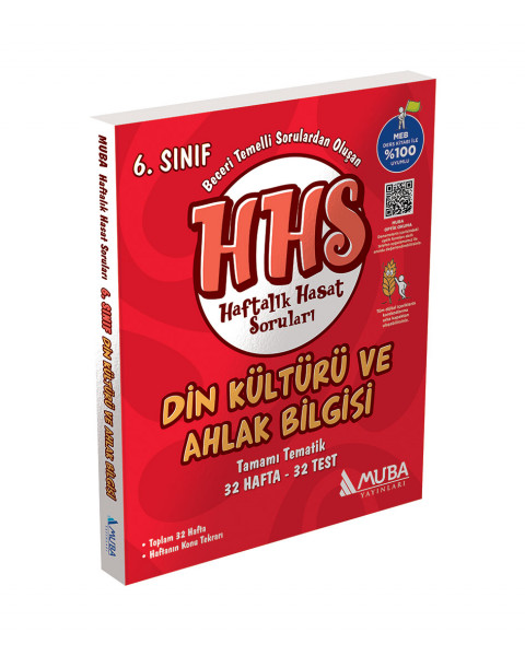 1443 - 6.Sınıf Din Kültürü Haftalık Hasat Soruları (HHS)