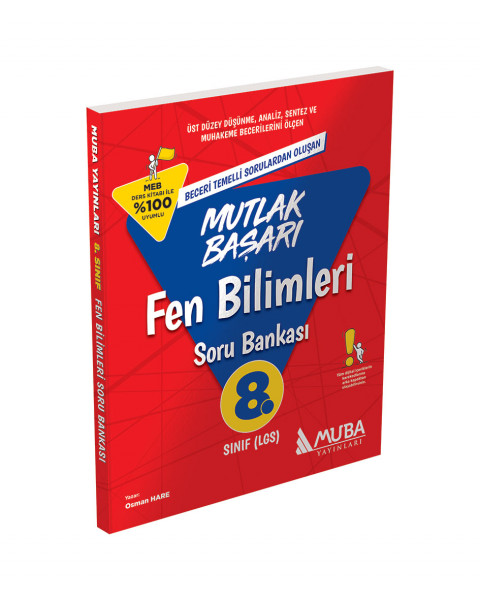 1806 - MB 8. Sınıf Fen Bilimleri Soru Bankası