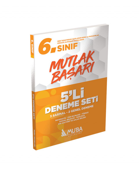 MB 6.Sınıf 5 li Deneme Seti