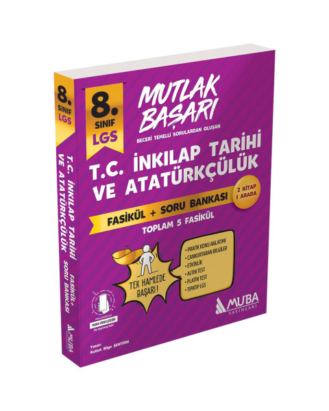 MB 8.Sınıf İnkilap Tarihi Fasiküller+Soru Bankası