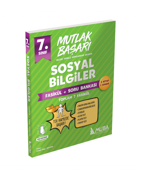 MB 7.Sınıf Sosyal Bilgiler Fasikül + Soru Bankası