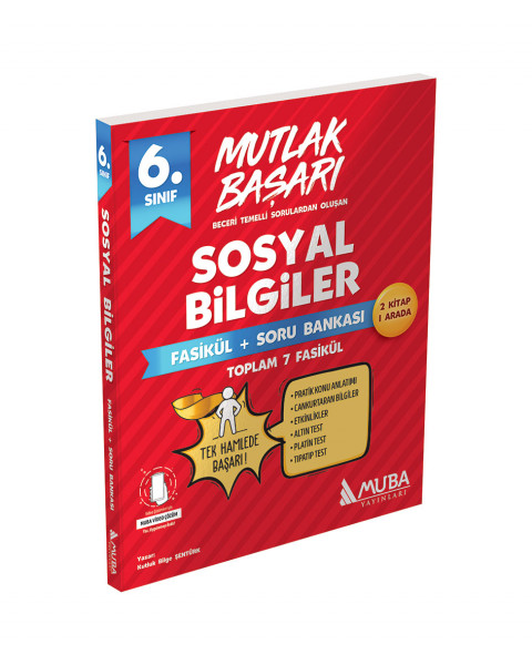 MB 6.Sınıf Sosyal Bilgiler Fasikül + Soru Bankası