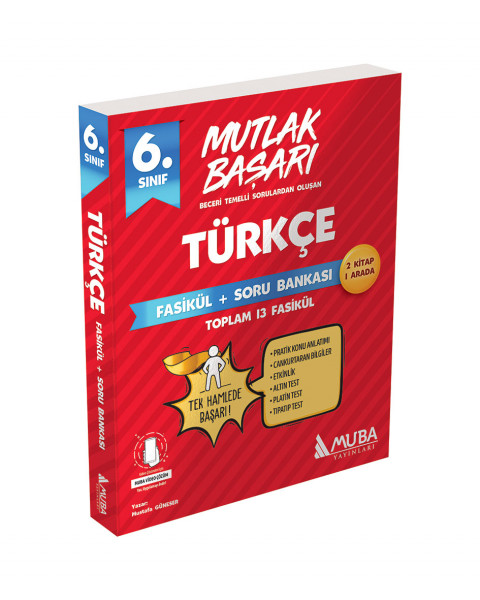 2043 - MB 6.Sınıf Türkçe Fasikül + Soru Bankası