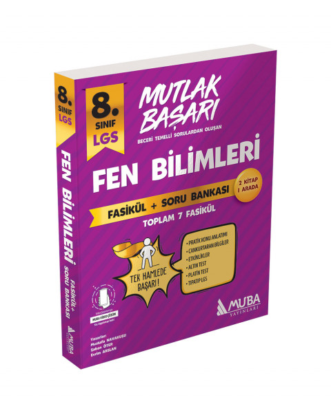 2044 - MB 8.Sınıf Fen Bilimleri Fasikül + Soru Bankası