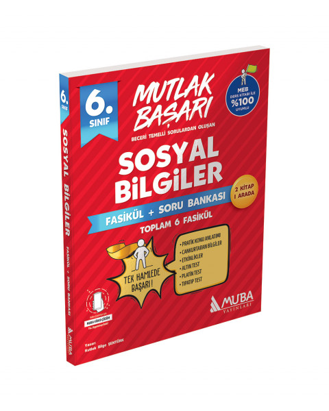 2054 - MB 6.Sınıf Sosyal Bilgiler Fasikül + Soru Bankası