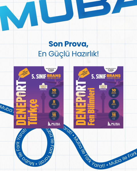 5. Sınıf Türkçe ve Fen Bilimleri Deneport Set