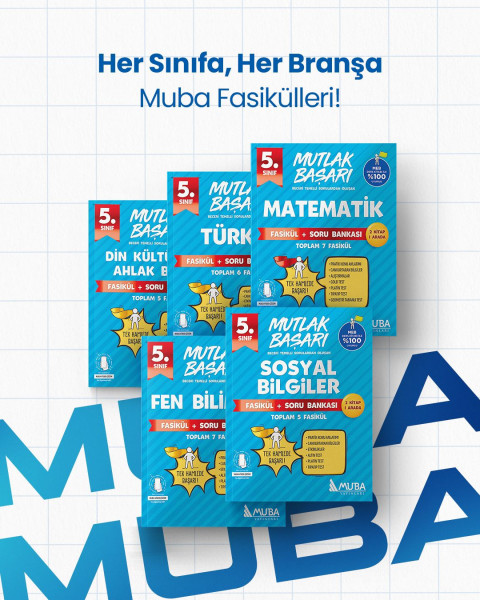 5.Sınıf Fasikül + Soru Bankası Full Set.