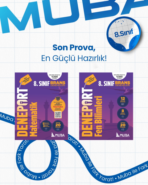 8. Sınıf Matematik ve Fen Bilimleri Deneport Set