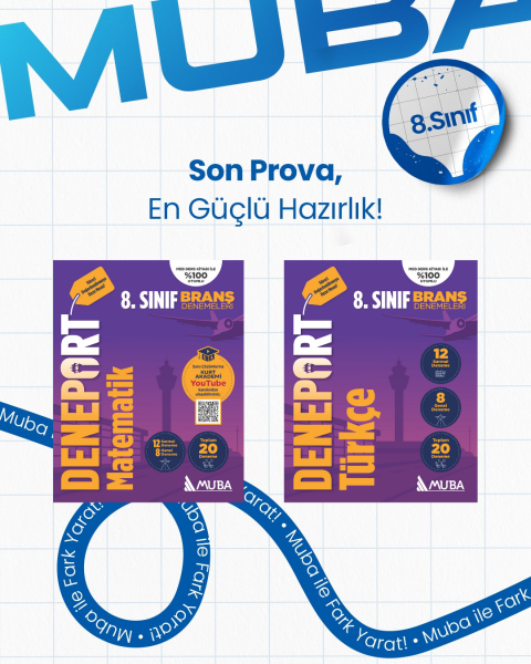 8. Sınıf Matematik ve Türkçe Deneport Set