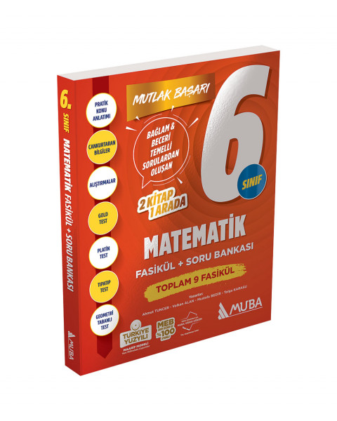 FSK6001 MB 6.Sınıf Matematik Fasikül+Soru Bankası