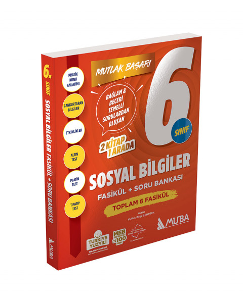 FSK6004 MB 6.Sınıf Sosyal Bilgiler Fasikül + Soru Bankası