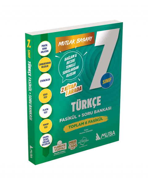 FSK7002 MB 7.Sınıf Türkçe Fasikül + Soru Bankası