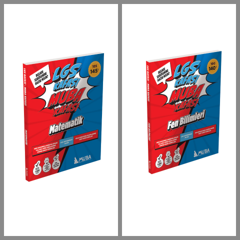 LGS KAFASI - MUBA KAFASI Matematik ve Fen Bilimleri Set Soru Bankası !!!