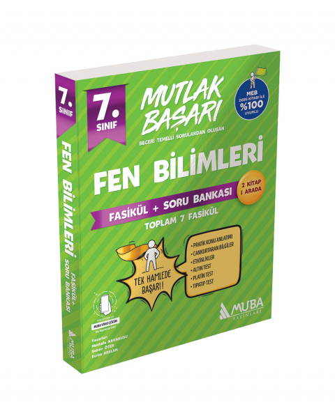 MB 7.Sınıf Fen Bilimleri Fasikül + Soru Bankası