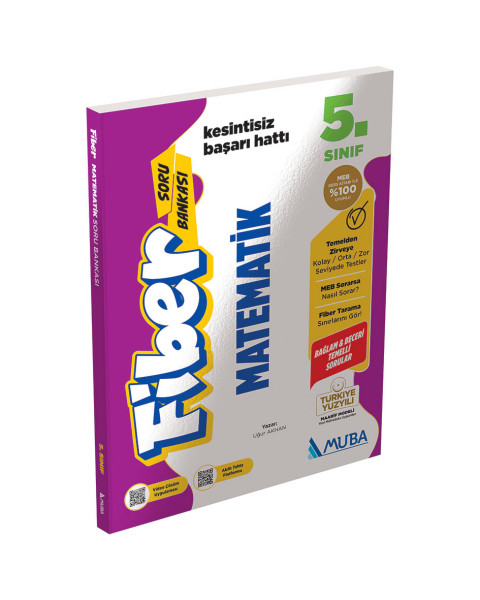 SRB5001 5. Sınıf Matematik Fiber Soru Bankası