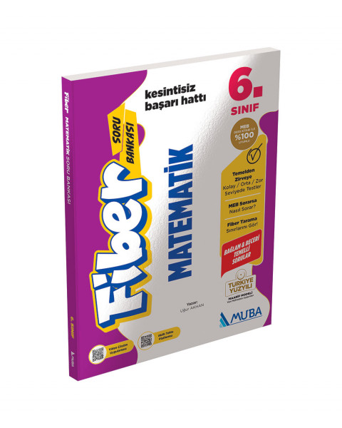 SRB6001 6. Sınıf Matematik Fiber Soru Bankası