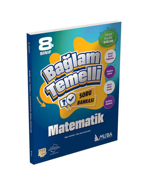 SRB8010 8. Sınıf Bağlam Temelli Matematik Soru Bankası