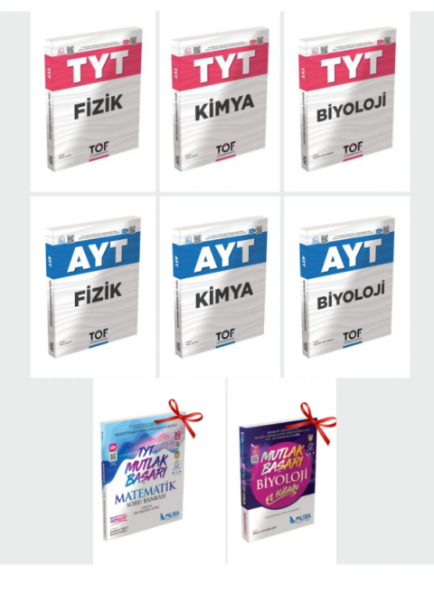 TYT-AYT-TÖF 6'lı Set. Biyoloji El Kitabı, TYT MB Matematik SB Hediyeli!!