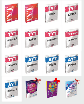TYT-AYT-TÖF Sayısal Full Set. Hediyeli!! TYT-AYT-TÖF Sayısal Full Set. Hediyeli!!